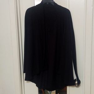 Black Knit Flowy jacket